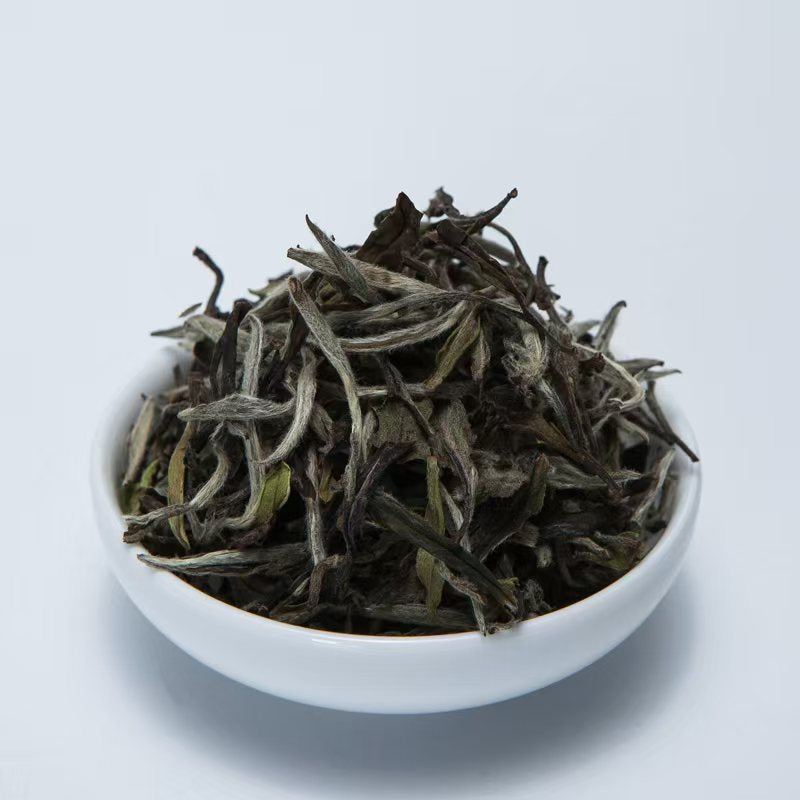Fuding White Peony White Tea – 2025 Early Spring Sun-Dried Loose Leaf from Old Mountain Bushes, 500g Wooden Box