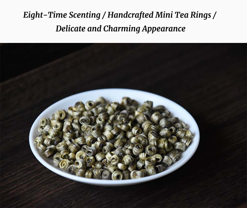Jasmine Tea Tasting Collection – Six Handcrafted Scented Teas with Traditional Scenting Craft