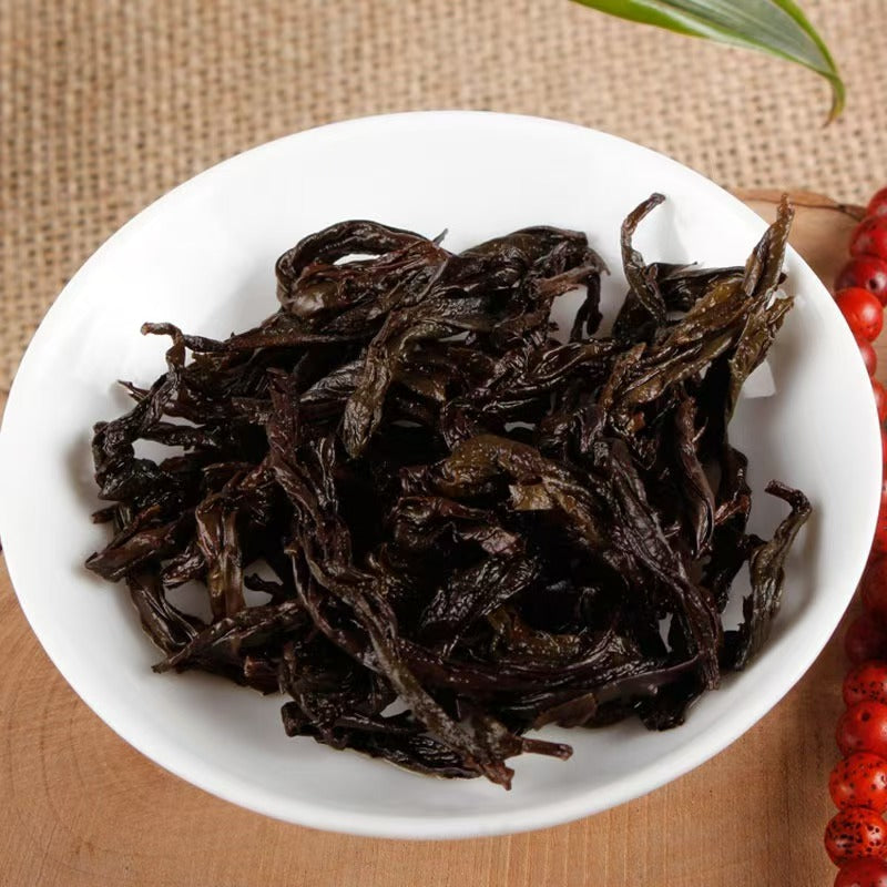 Wuyi Rougui Rock Oolong – Intense Cinnamon Aroma & Mineral Rhyme, Hand-Roasted Yancha from Core Wuyishan, 112g Tin