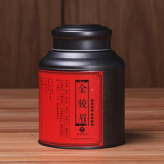 Wuyishan High Mountain Jin Jun Mei Black Tea – 2025 First Spring Harvest, Floral and Smooth, 200g Canister