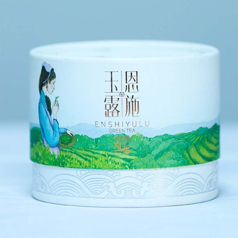 Enshi Yulu Green Tea – Premium Steamed Chinese Green Tea from Hubei,50g Tin